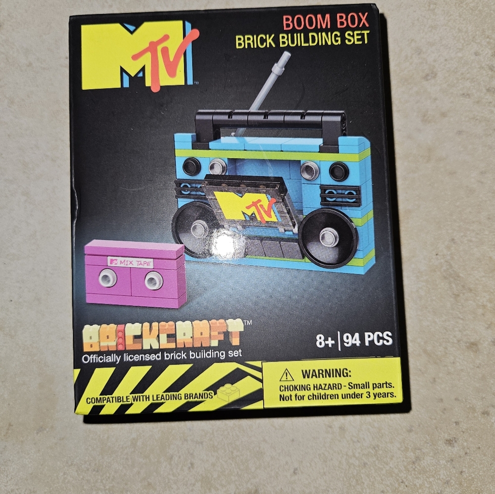 Brickcraft Boombox Building Set